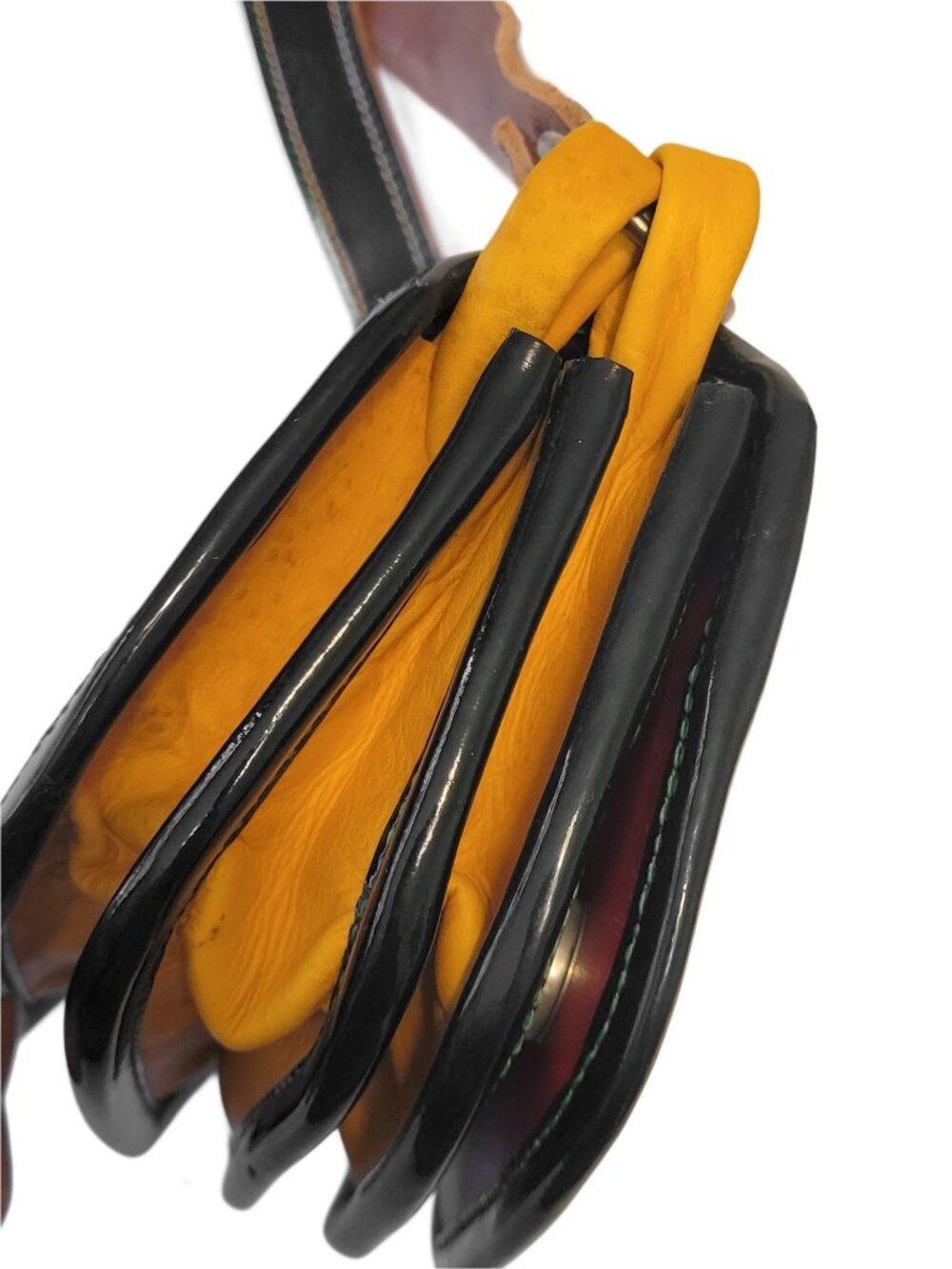 Guarnieleria Jericó Columbian Carriel Paisa Traditional Cowhide Crossbody Bag - Picture 5 of 9